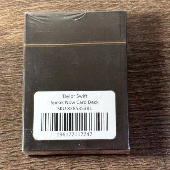 NEW Taylor Swift Speak Now Playing Cards - Picture 2 of 4